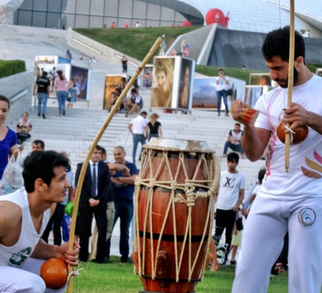 Deyder Eliyev Merkezi CApoeira open air Seminar